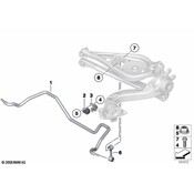 BMW Suspension Stabilizer Bar - Genuine BMW 33556784923