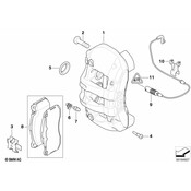 BMW Brake Caliper - Genuine BMW 34106860144