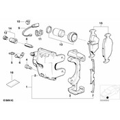 BMW Brake Caliper - Genuine BMW 34111160364