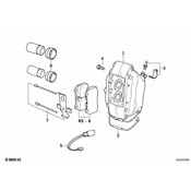 BMW Disc Brake Caliper Guide Pin Front (840Ci 850Ci) - Genuine BMW 34111164082