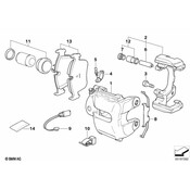 BMW Brake Caliper - Genuine BMW 34111165560