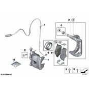 MINI Disc Brake Caliper - Genuine MINI 34119809288