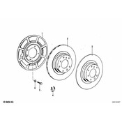 BMW Protection Plate Left - Genuine BMW 34211107097