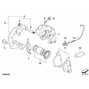 BMW Brake Caliper - Genuine BMW 34216757055