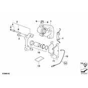 BMW Brake Caliper - Genuine BMW 34216758127