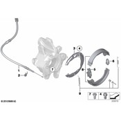 BMW Hex Screw With Collar (M8) - Genuine BMW 34216782768