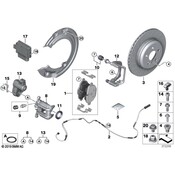 BMW Brake Caliper - Genuine BMW 34216868233