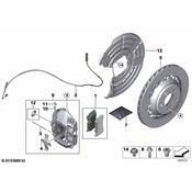 BMW Disc Brake Caliper - Genuine BMW 34218745797