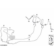 BMW Pipe (M10-M10) - Genuine BMW 34302283685