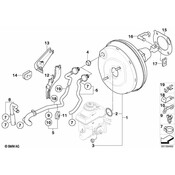 BMW Partition Sealing Upper Part - Genuine BMW 34306756581