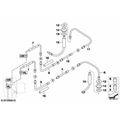 BMW Brake Hose - Genuine BMW 34306795676