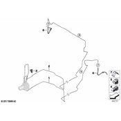BMW Brake Hydraulic Hose - Genuine BMW 34306872058