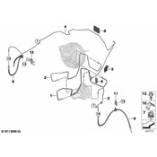BMW Brake Hydraulic Hose - Genuine BMW 34306872061