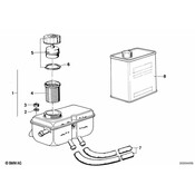 BMW Brake Master Cylinder Reservoir - Genuine BMW 34321114907