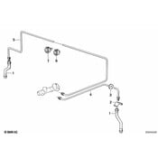BMW Brake Hose - Genuine BMW 34321159888