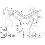 BMW Pipe (M12-M12) - Genuine BMW 34322282277