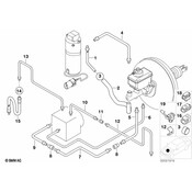 BMW Pipe (M12-M12) - Genuine BMW 34326755096