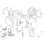 BMW Pipe (M12-M12) - Genuine BMW 34326761171