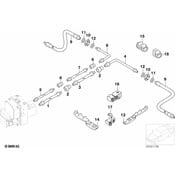 BMW Pipe (M10-M12) - Genuine BMW 34326772608