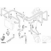 BMW Pipe (M12-M12) - Genuine BMW 34326772613