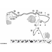 BMW Pipe - Genuine BMW 34326787546