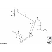 BMW Brake Hydraulic Hose - Genuine BMW 34326883447