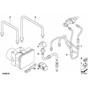 BMW Brake Hose - Genuine BMW 34327837484