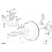 BMW Hose Elbow - Genuine BMW 34331165950