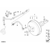 BMW Vacuum Pipe - Genuine BMW 34336768359