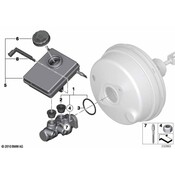 BMW Brake Fluid Level Switch - Genuine BMW 34336797476