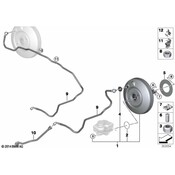 MINI  Power Brake Booster - Genuine MINI 34336864668