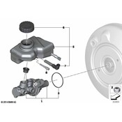 BMW Brake Master Cylinder - Genuine BMW 34336864669