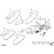 BMW Handbrake Lever - Genuine BMW 34403427959