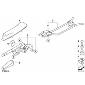 BMW Handbrake Lever Cover (Beige) - Genuine BMW 34429142751