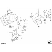 BMW ABS Hydraulic Assembly - Genuine BMW 34512460467