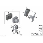 BMW ABS Hydraulic Assembly - Genuine BMW 34515A61830
