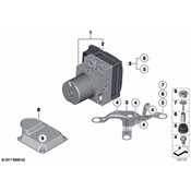 BMW ABS Control Module - Genuine BMW 34527845674