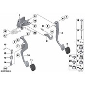 BMW Clutch Pedal - Genuine BMW 35006785893