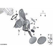 Mini Cooper Complete Pedal Assembly - Genuine Mini 35106795833