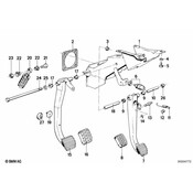BMW Clutch Pedal - Genuine BMW 35311154739