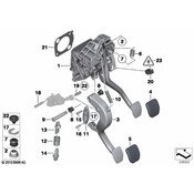 BMW Clutch Pedal - Genuine BMW 35316789737