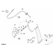 BMW Grommet F Accelerator Bowden Cable (D=25Mm/5Mm) - Genuine BMW 35411163887