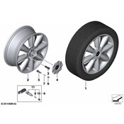 Mini Wheel Cap - Genuine Mini 36106860724