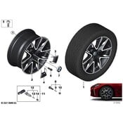 BMW Wheel Cap Emblem - Genuine BMW 36106896788