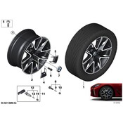 BMW Wheel Cap Emblem - Genuine BMW 36106896789