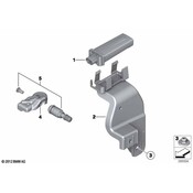 MINI Bracket Control Unit Rdc - Genuine MINI 36109808992