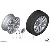 BMW Hub Cap - Genuine BMW 36136769370