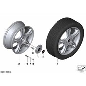 MINI Wheel Cap - Genuine MINI 36136779555