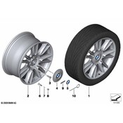 BMW Wheel Cap - Genuine BMW 36137849413