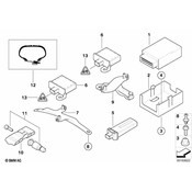 Mini Cooper Holder Trigger Transm. Rdc Front - Genuine Mini 36206780775